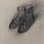 Fusains, Pastels, 42x60, chaussures, 2020